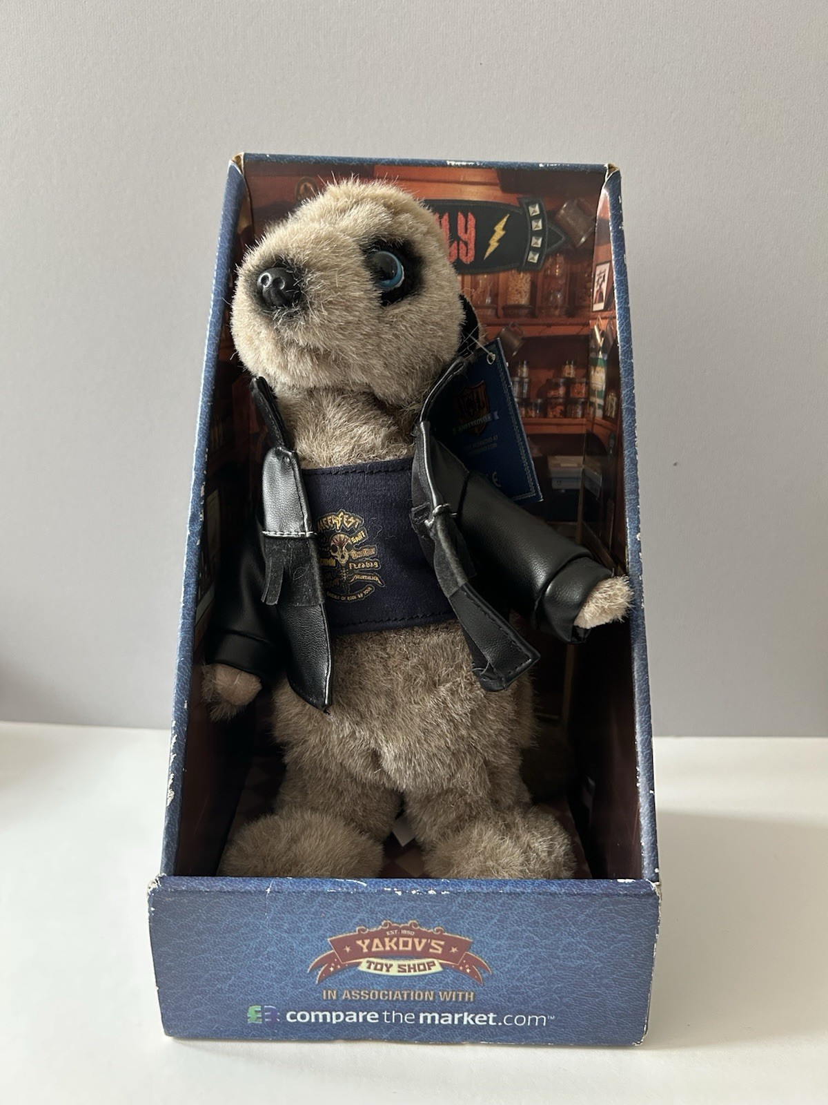 Vassily Meerkat Plush Toy From Compare The Market Meerkat