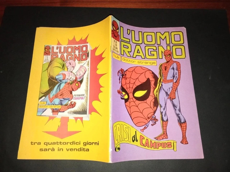 L' uomo ragno corno n.69