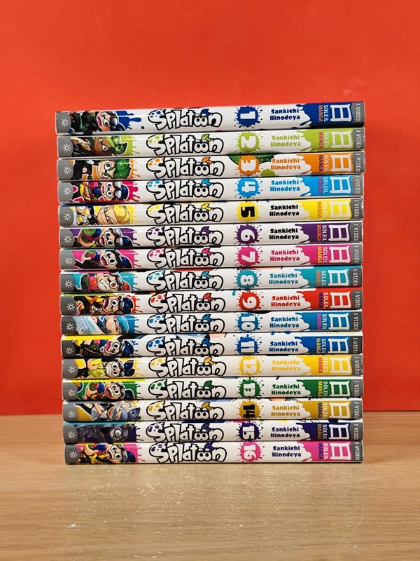 mangas splatoon tomes 1 à 16