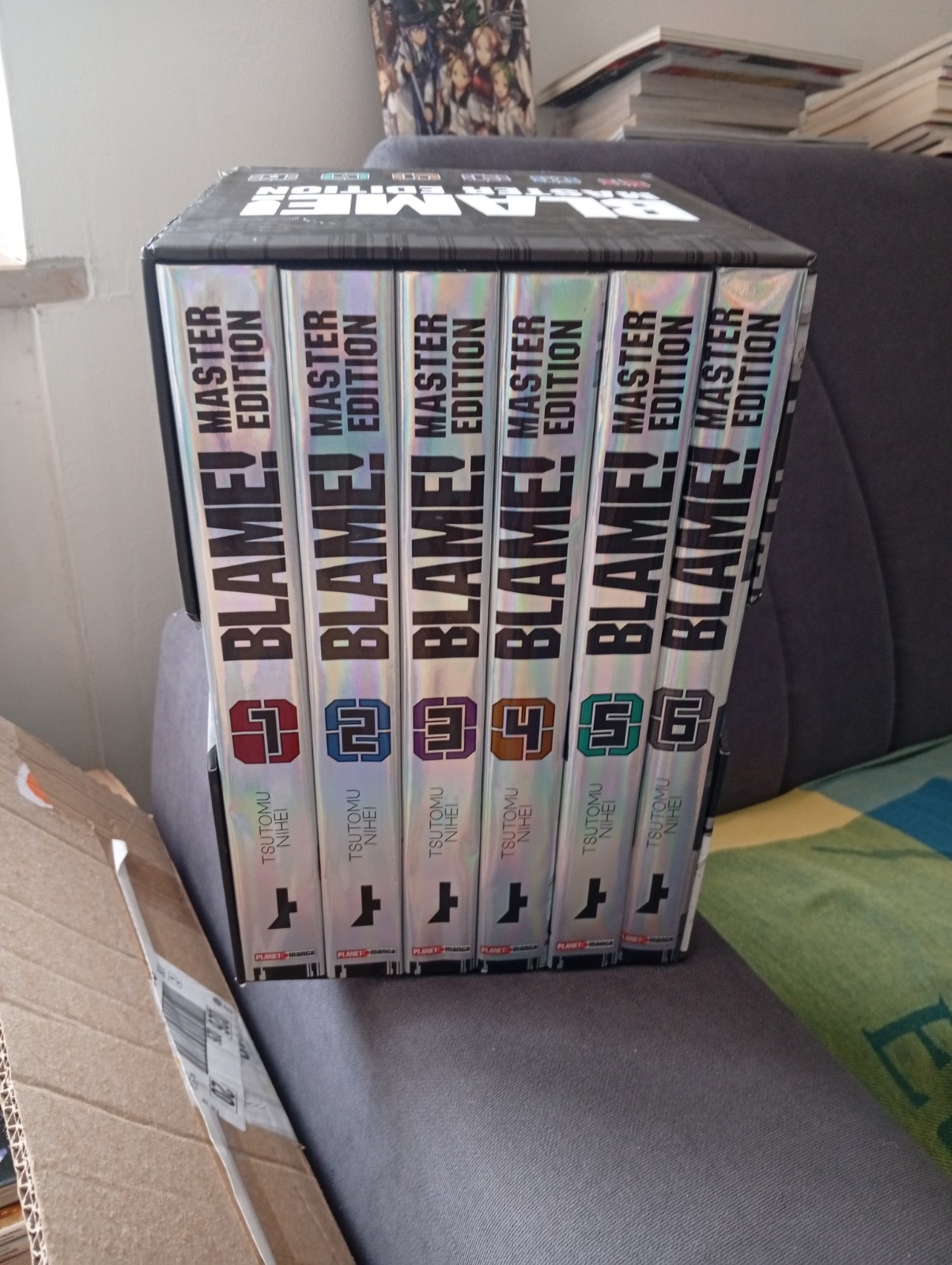 Blame! Master Edition Tsutomu Nihei set manga volumi 1-6 lotto fumetti