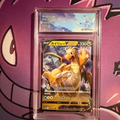 Graded Dragonite V pokemon GO