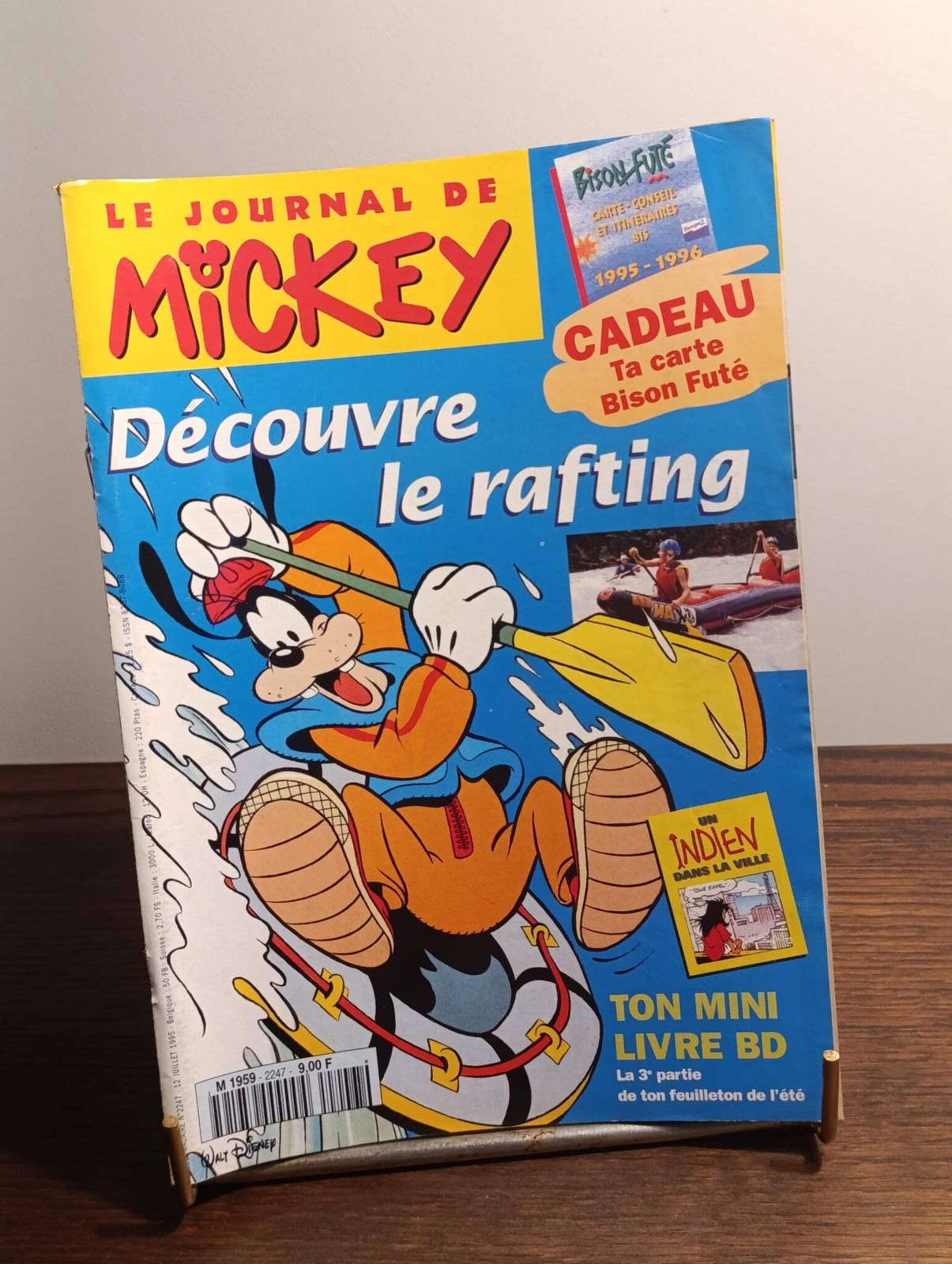 Le Journal de Mickey n°2247 – Découvre le rafting