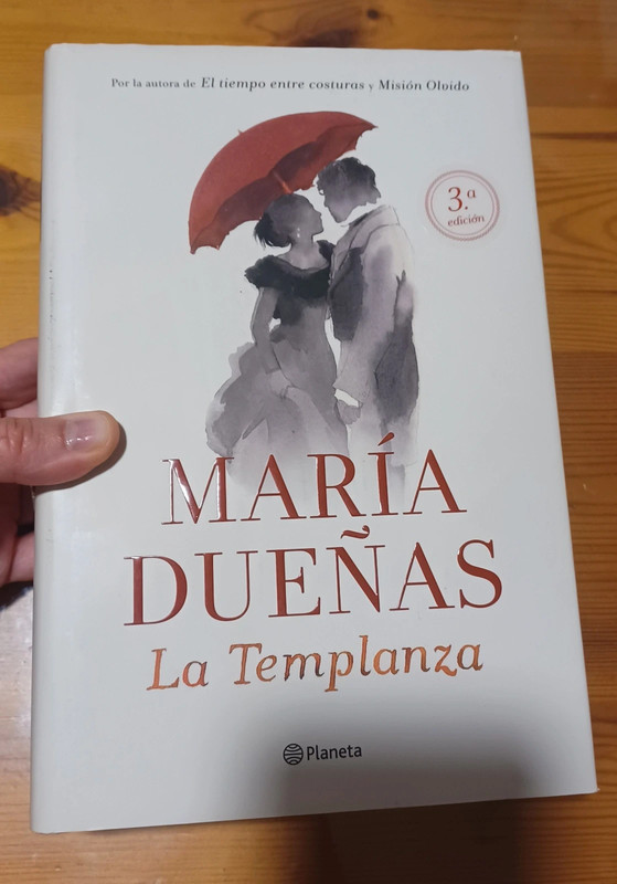 Libro La Templanza, de María Dueñas