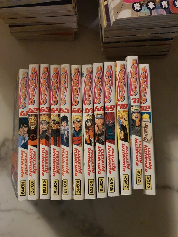 Naruto tome 61 à 72