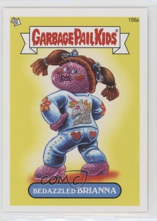 2013 Topps Garbage Pail Kids nuovissimo serie 3 abbagliato Biranna #156a 1i7