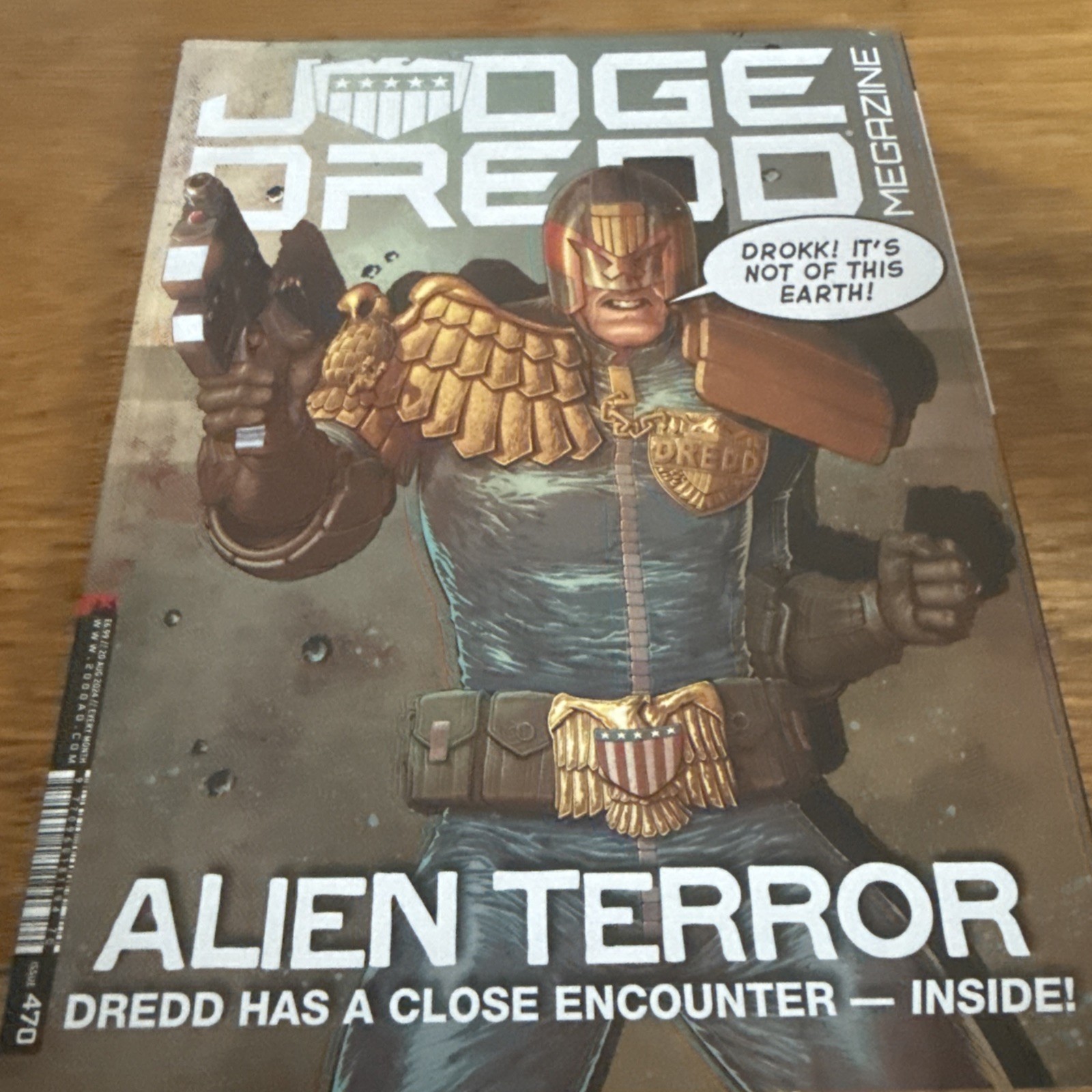 Judge Dredd Megazine Bundle 470 471 472