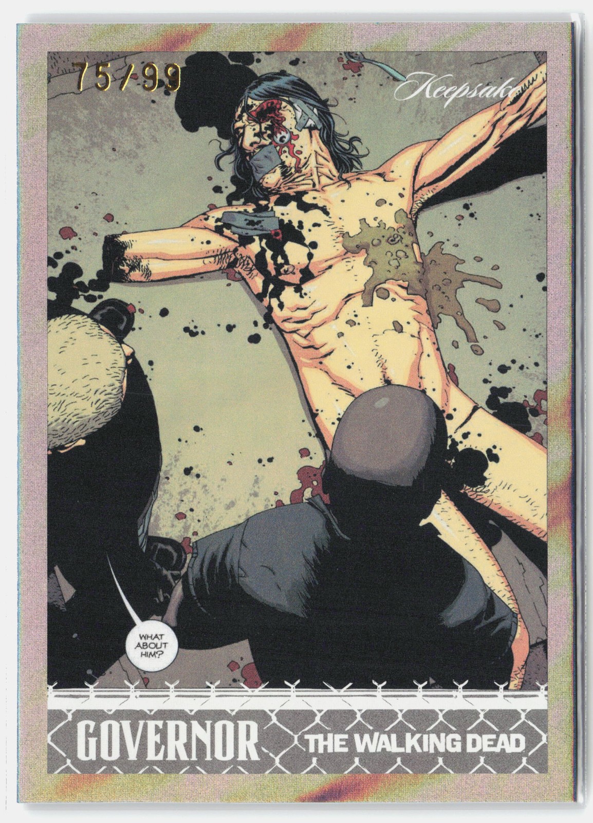 2026 Keepsake Walking Dead #53 Governor Wave Foil 75/99
