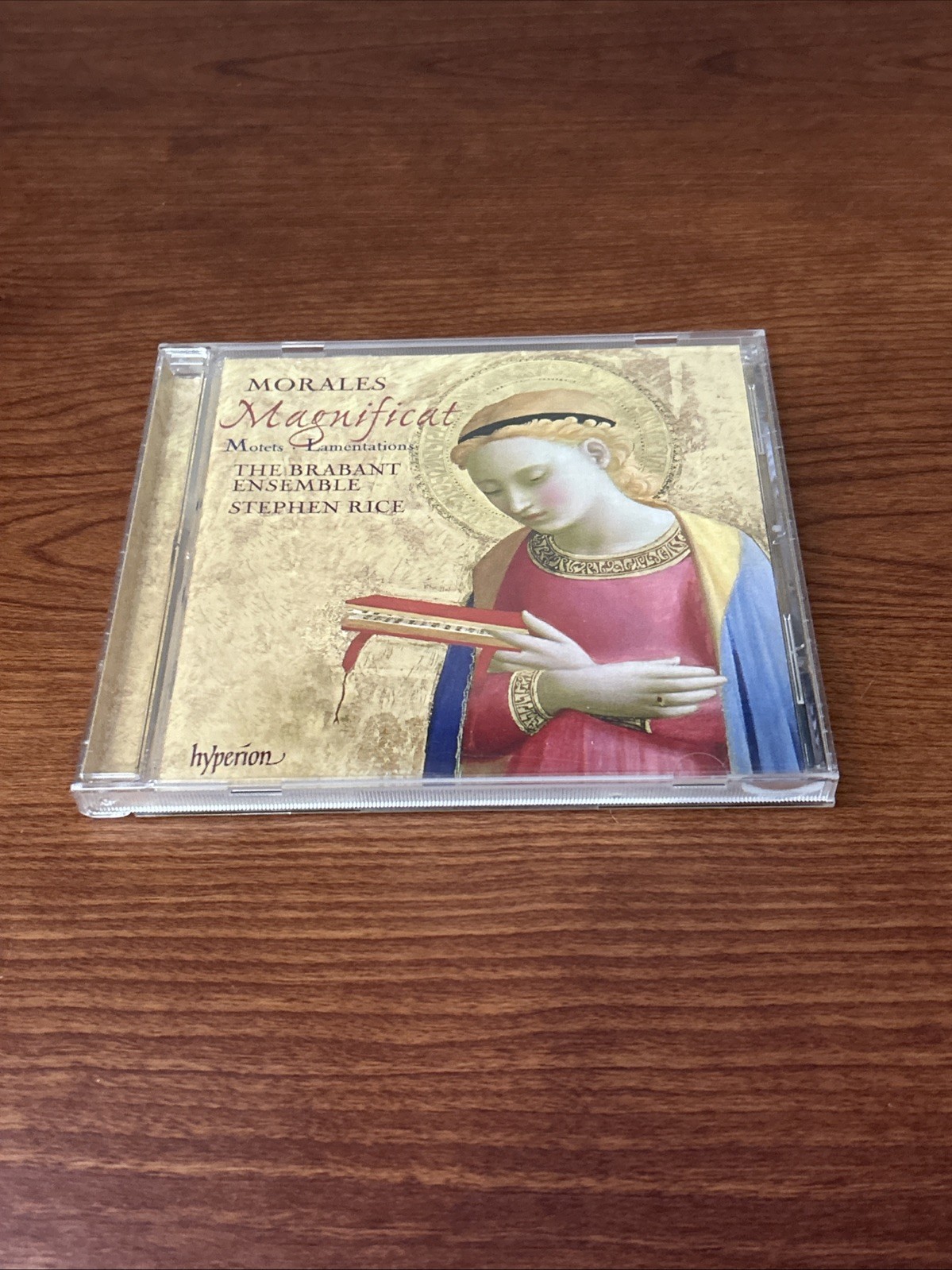 Morales Magnificat/Motets/Lamentations-Brabant Ensemble/Stephen Rice-CD-Hyperion