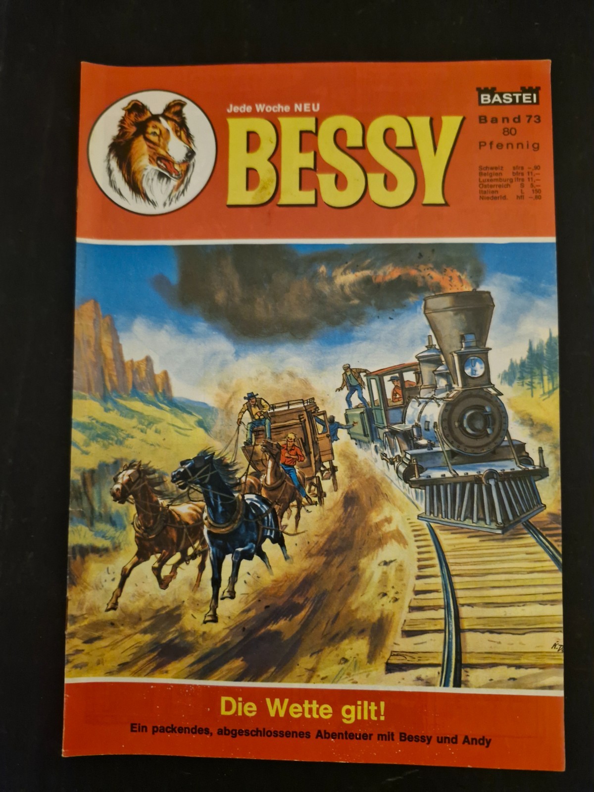 Fumetto Bessy n.73 (Bastei 1°edizione) Z1