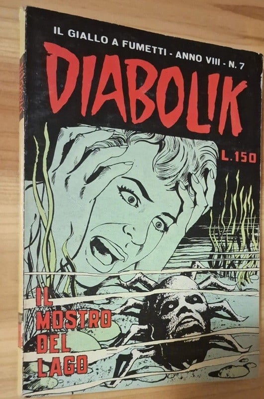 DIABOLIK: ALBO A. VIII N° 7 OTTIMO/EDICOLA   guarda le altre mie aste