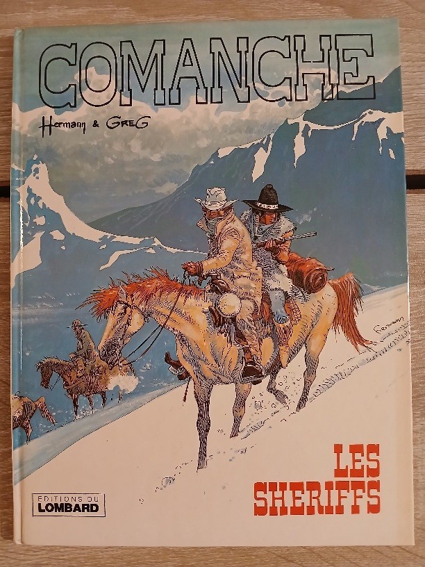 Comanche 8. Les sheriffs (Hermann & Greg) EO Lombard 1980