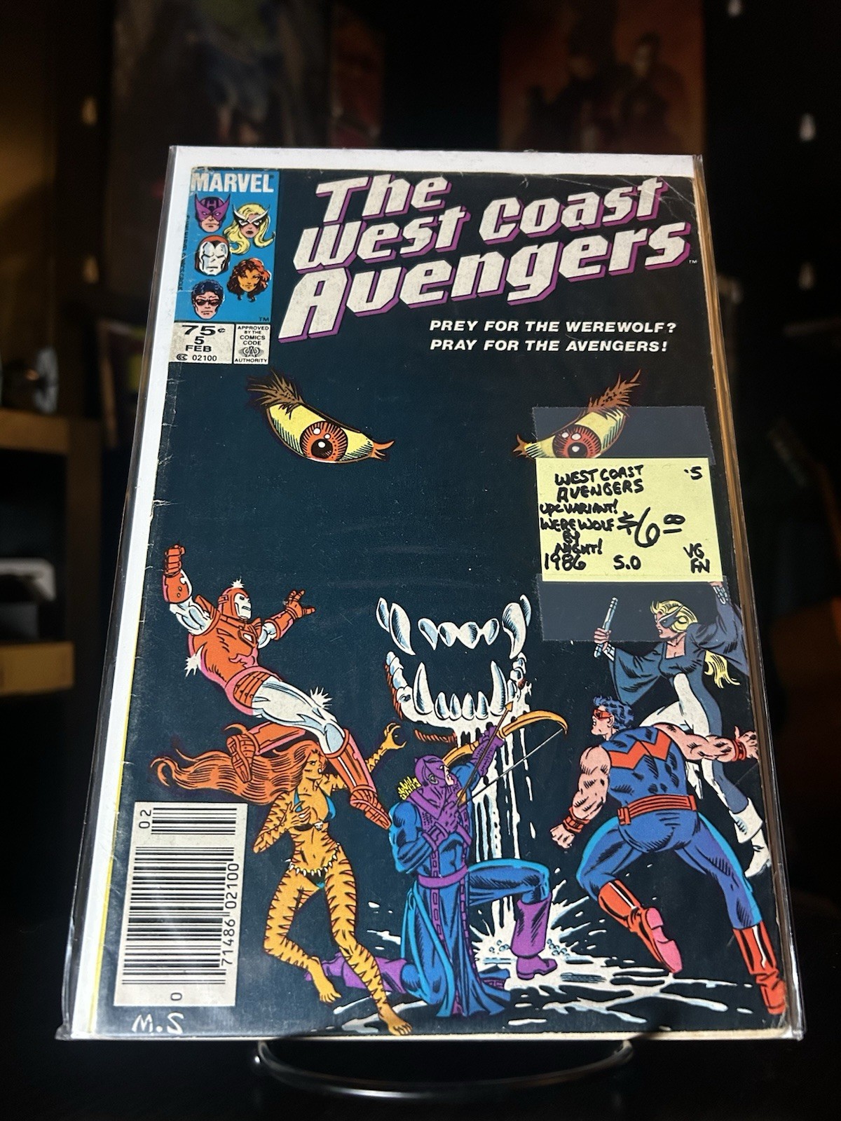 Marvel Comics West Coast Avengers #5 (1986) Englehart Occhio di Falco Mockingbird