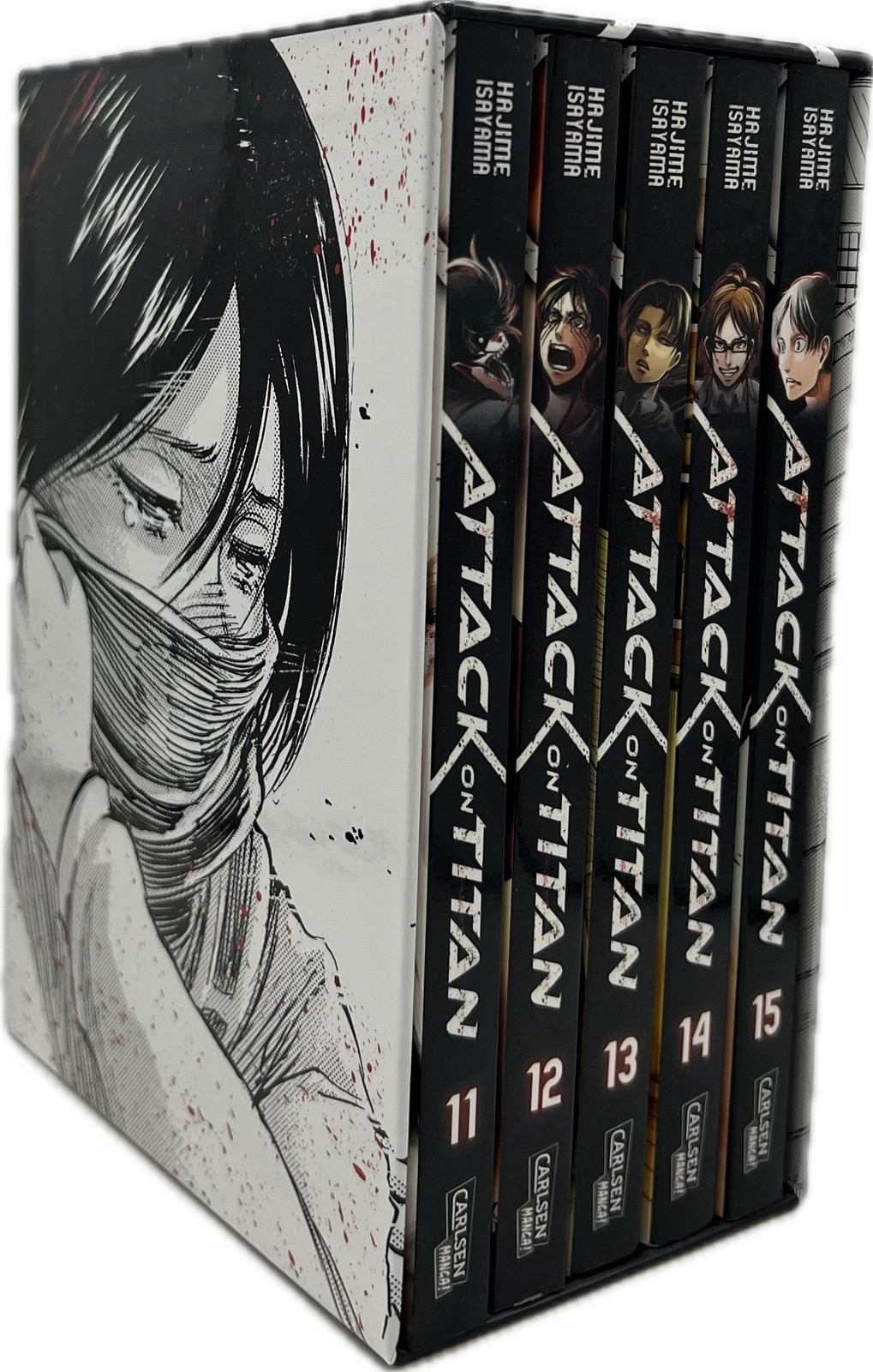 Attack on Titan manga Schuber 11-15 manga italiano