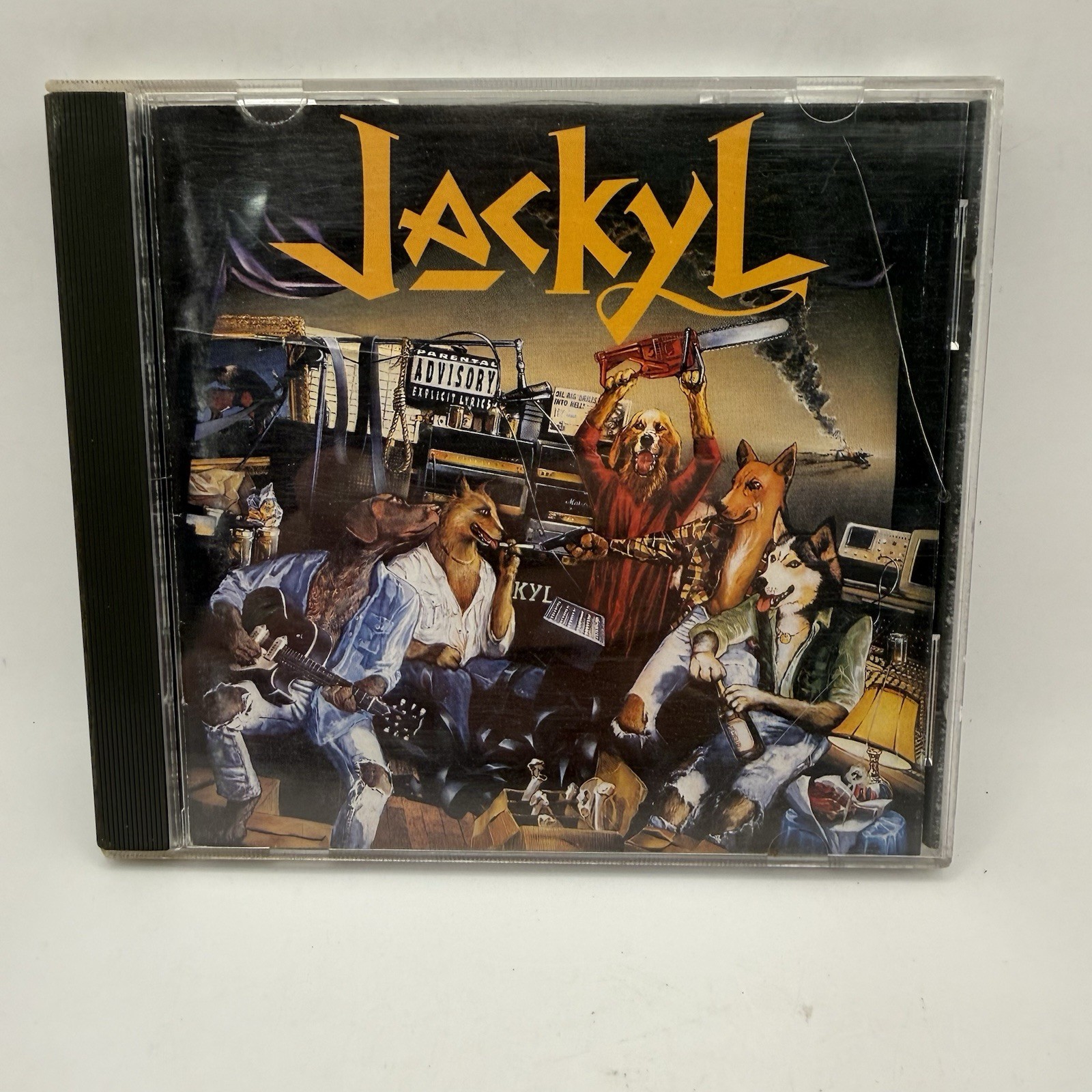 JACKYL Self Titled (CD 1992 Geffen) The Lumberjack When Will It Rain Down On Me
