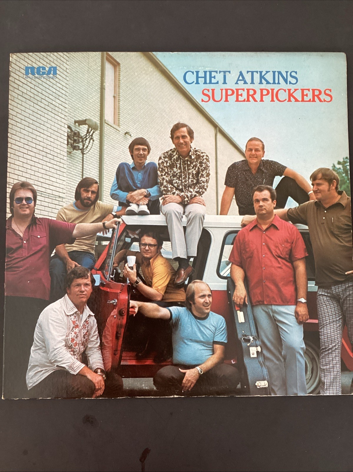 Chet Atkins - Superpickers - 1973 Vinyl LP - RCA Victor APL1-0329 - Dynaflex