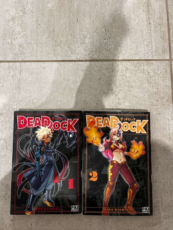 Lots de 2 manga deadrock ~ tome 1 et 2