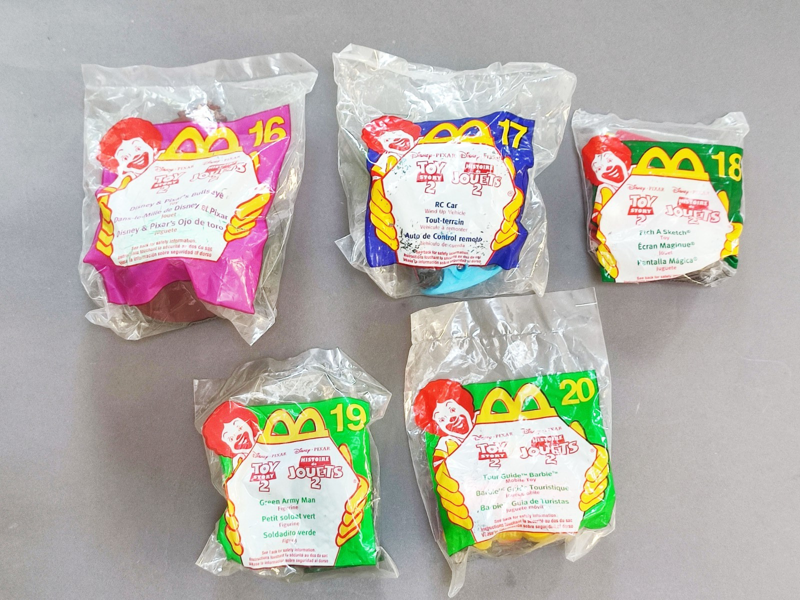 1999 FACTORY SEALED McDONALDS Lot Of 3 X Lots