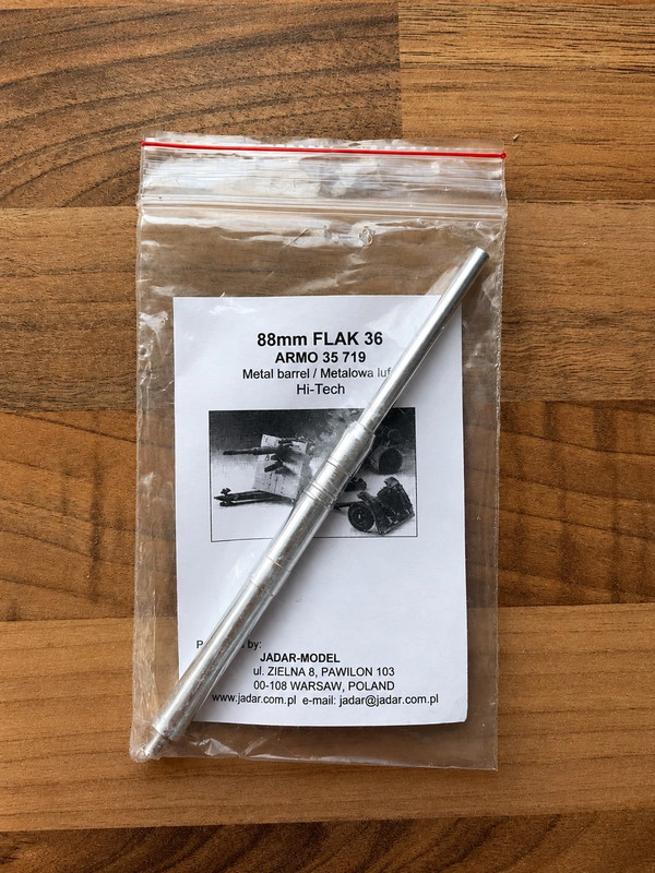 Maquette Jadar Model 88 mm Flak 36 1/35