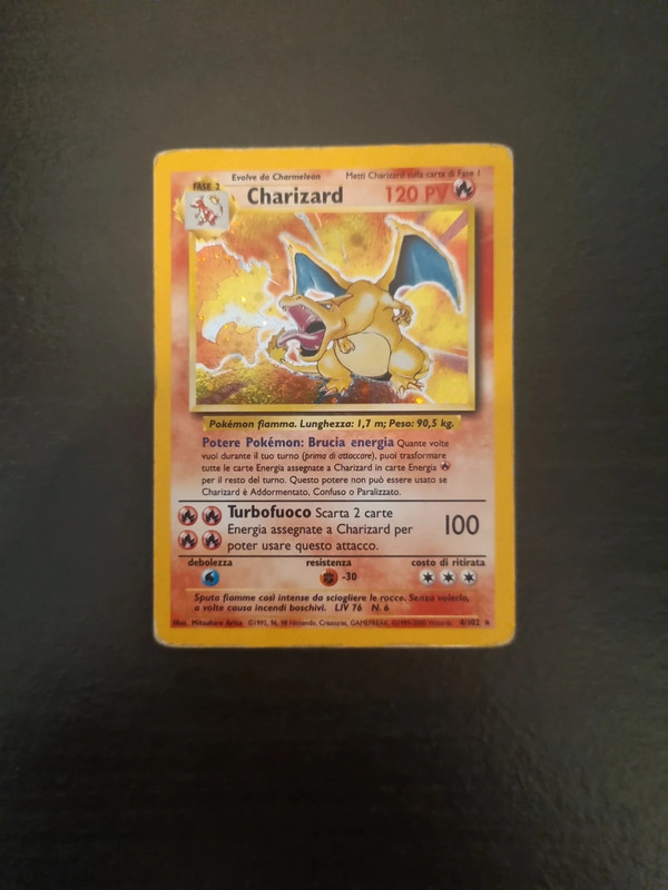 Charizard vintage set base + Swirl