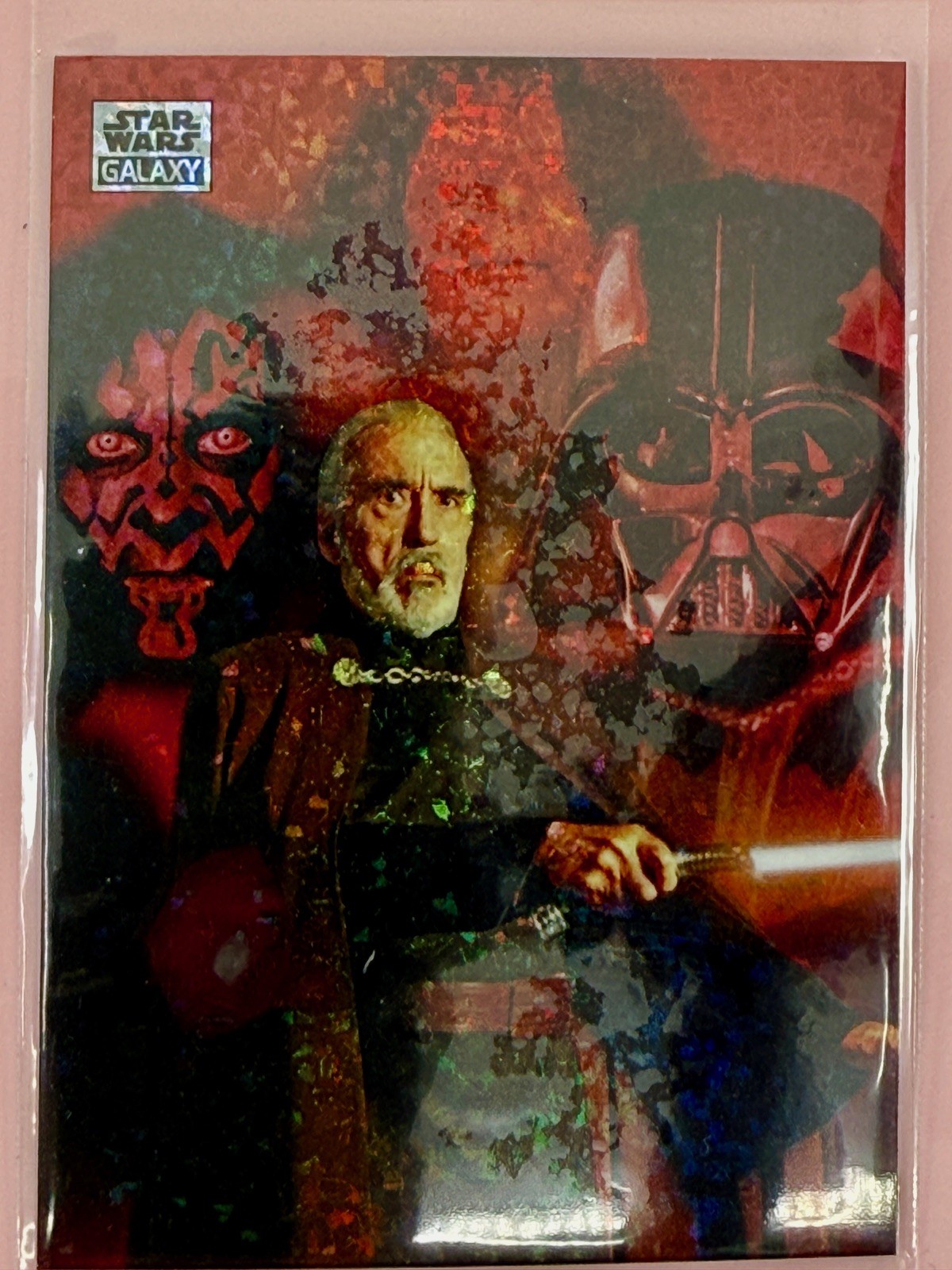 2024 Topps Star Wars Chrome Galaxy Sith Lords Refractor #25