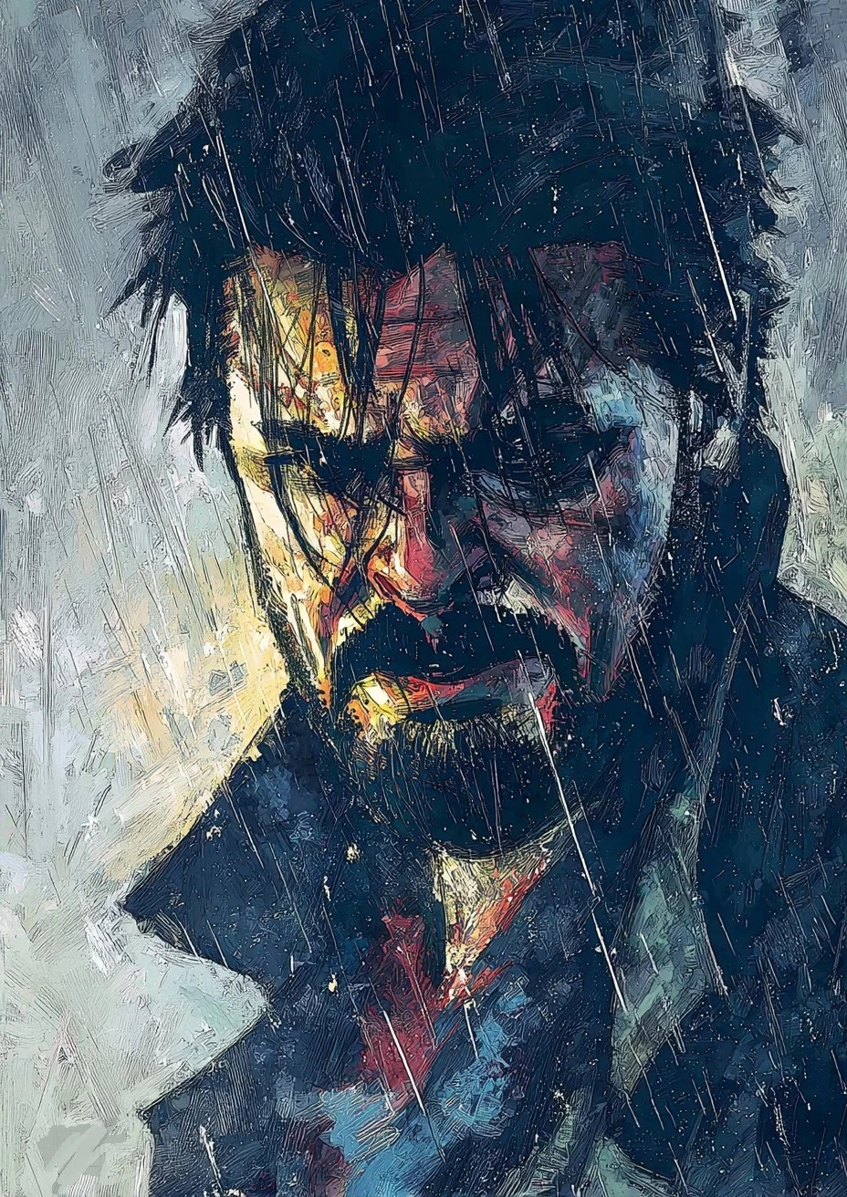 Billy Butcher The Boys Art Card 1/1 PaintOholic firmata UNICA NEL SUO GENERE - #11