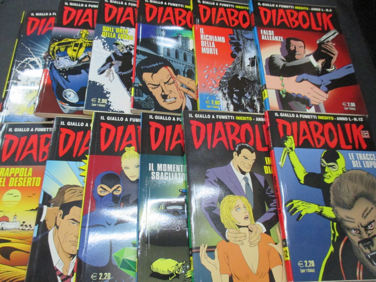 DIABOLIK ANNO L 2011 1/12 - ANNATA COMPLETA