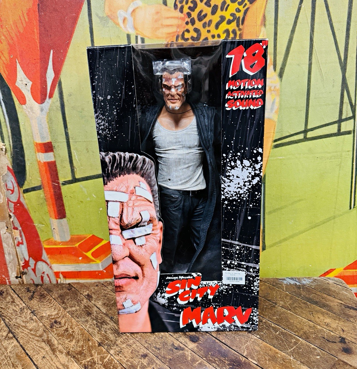 VINTAGE 2005 NECA SIN CITY MARV 18” FIGURE REEL TOYS MCFARLANE FRANK MILLER RARE