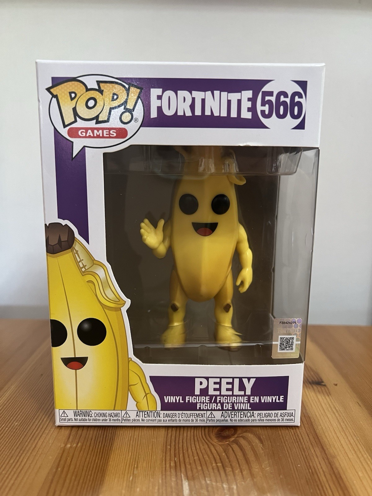 FUNKO POP!  FORTNITE PEELY # 566 - CON CAJA DE PROTECCIÓN