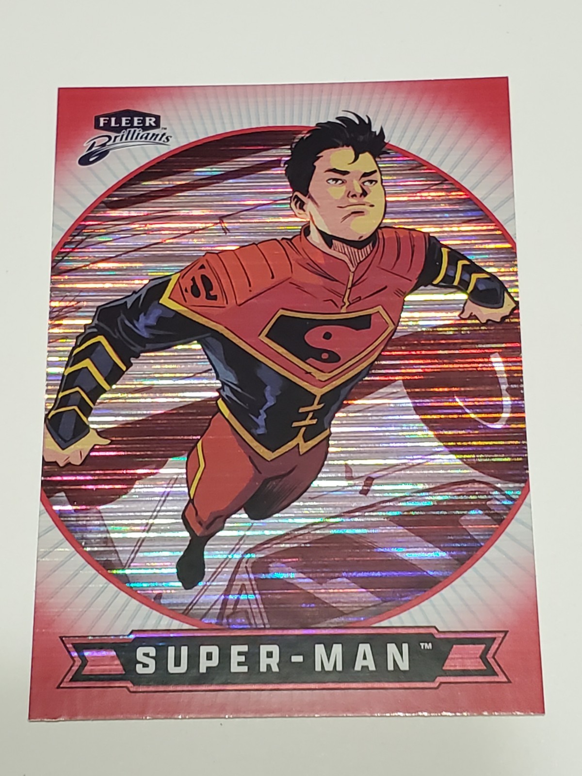 Fleer Brilliants Superman - Super-Man #23 - Red Heat Vision Parallel 1222/ 1938