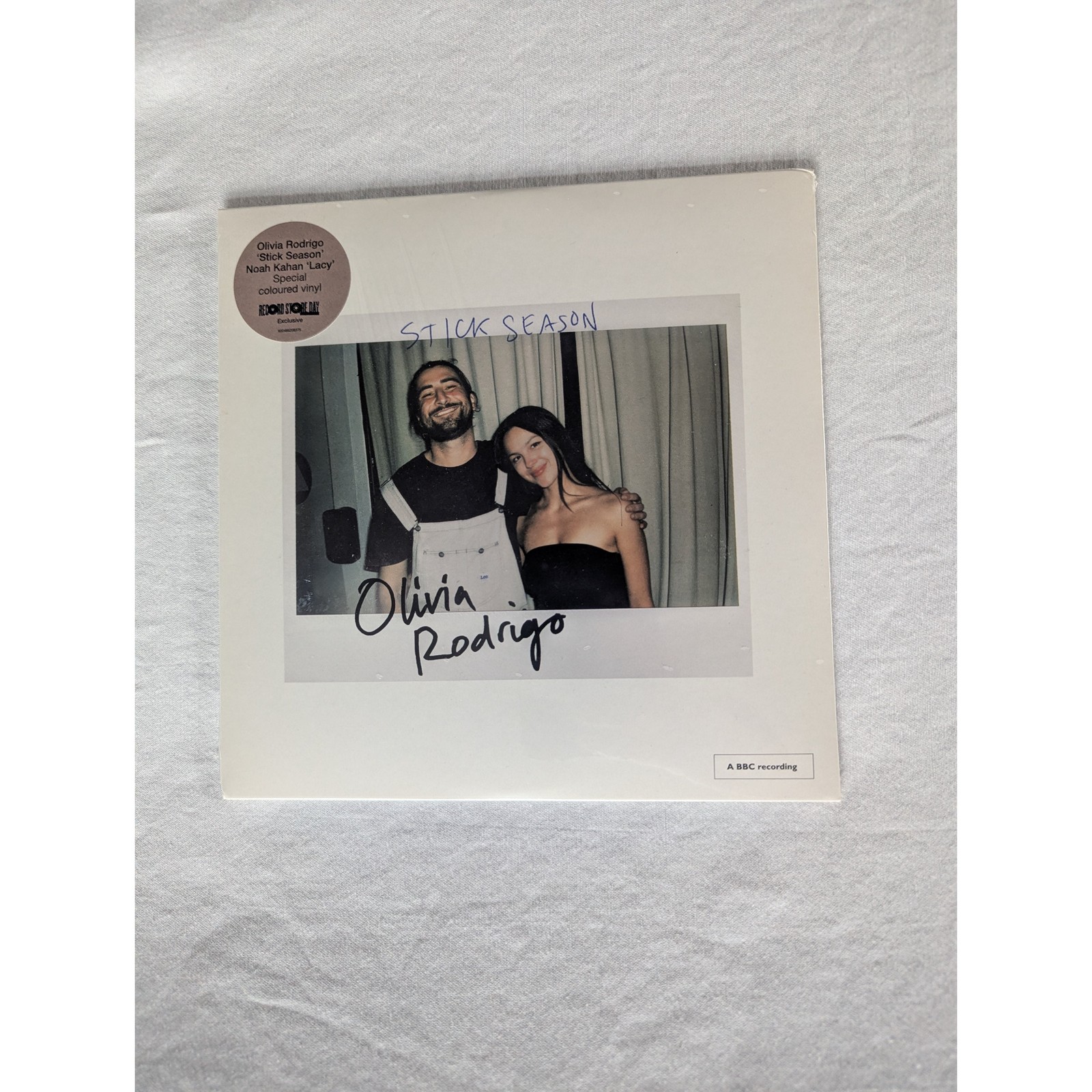 Olivia Rodrigo Noah Kahan 7" Vinyl Record Store Day Stick Season Lacy Sealed New