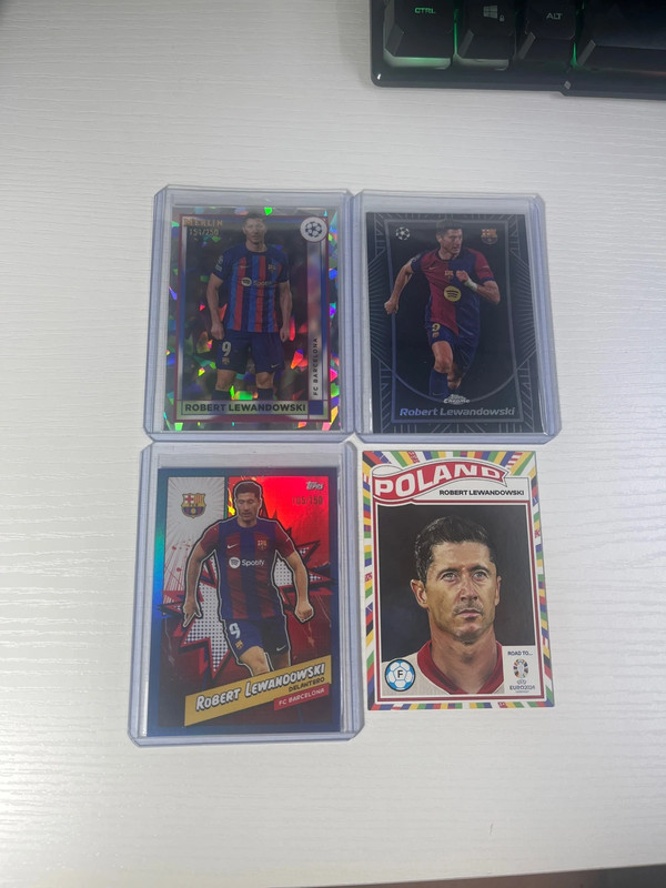 Robert Lewandowski Lotto Carte Topps