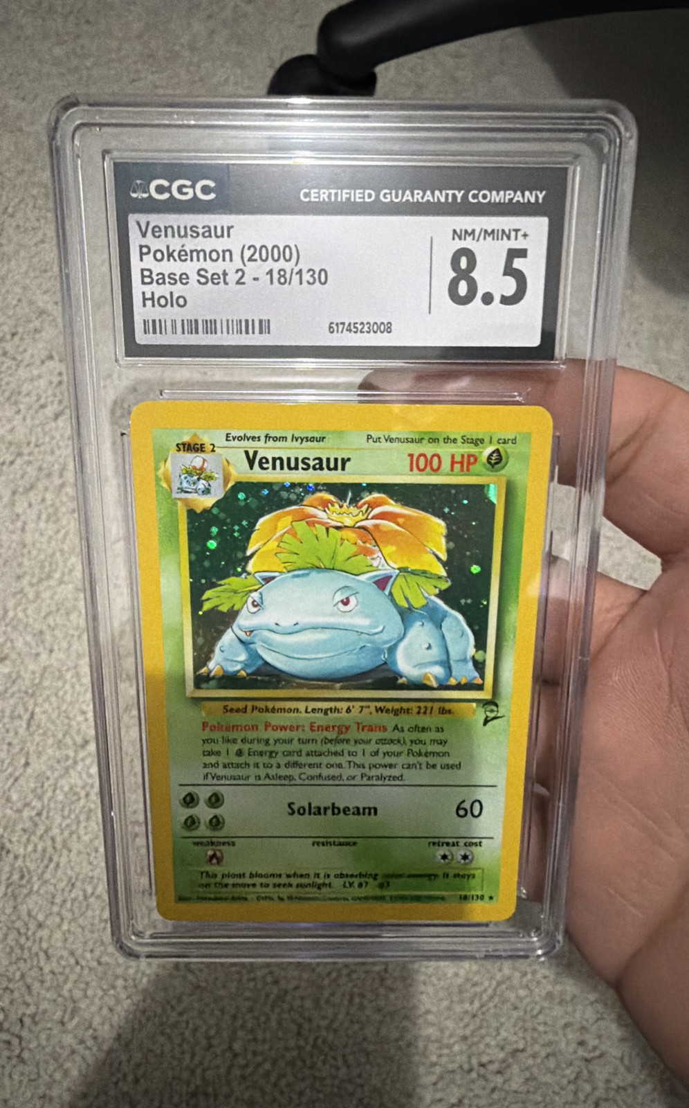 Venusaur 018/130 Set Base 2 Holo