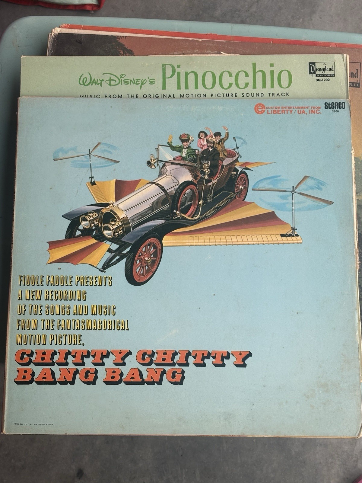 1968 musical film Chitty Chitty Bang Bang Vinyl Record