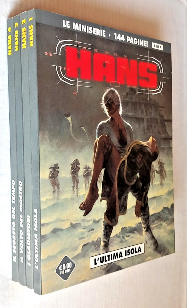 HANS  Ed. Cosmo  serie grigia completa 1/4 *