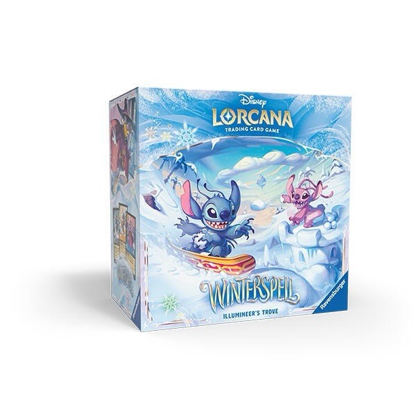 Disney Lorcana TCG Winterspell Illumineer's Trove Box Ravensburger NUOVO SIGILLATO
