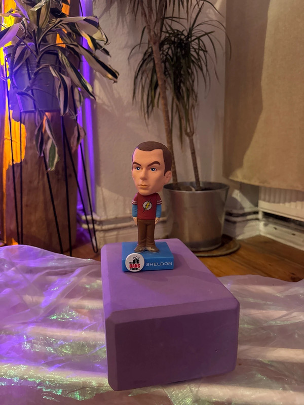 The Big Bang Theory Sheldon Cooper Flash Shirt Wacky Wobbler Bobble Head by Funko