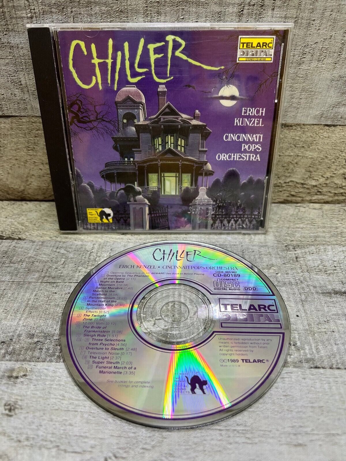 Chiller: Cincinnati Pops Orchestra Erich Kunzel  / Halloween CD-80189