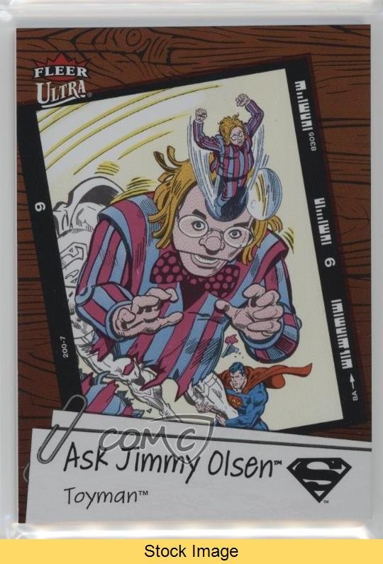 2026 Fleer Ultra Superman Ask Jimmy Olsen Toyman #LC-16 READ 0b3