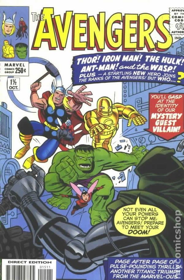 Avengers 1 1/2 #1 FN 1999 immagine stock