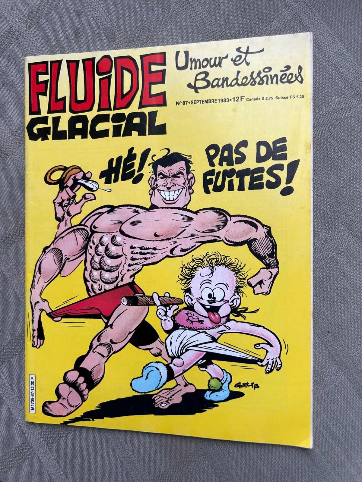 FLUIDE GLACIAL N°87 SEPTEMBRE 1983 EN TRÈS BON ÉTAT