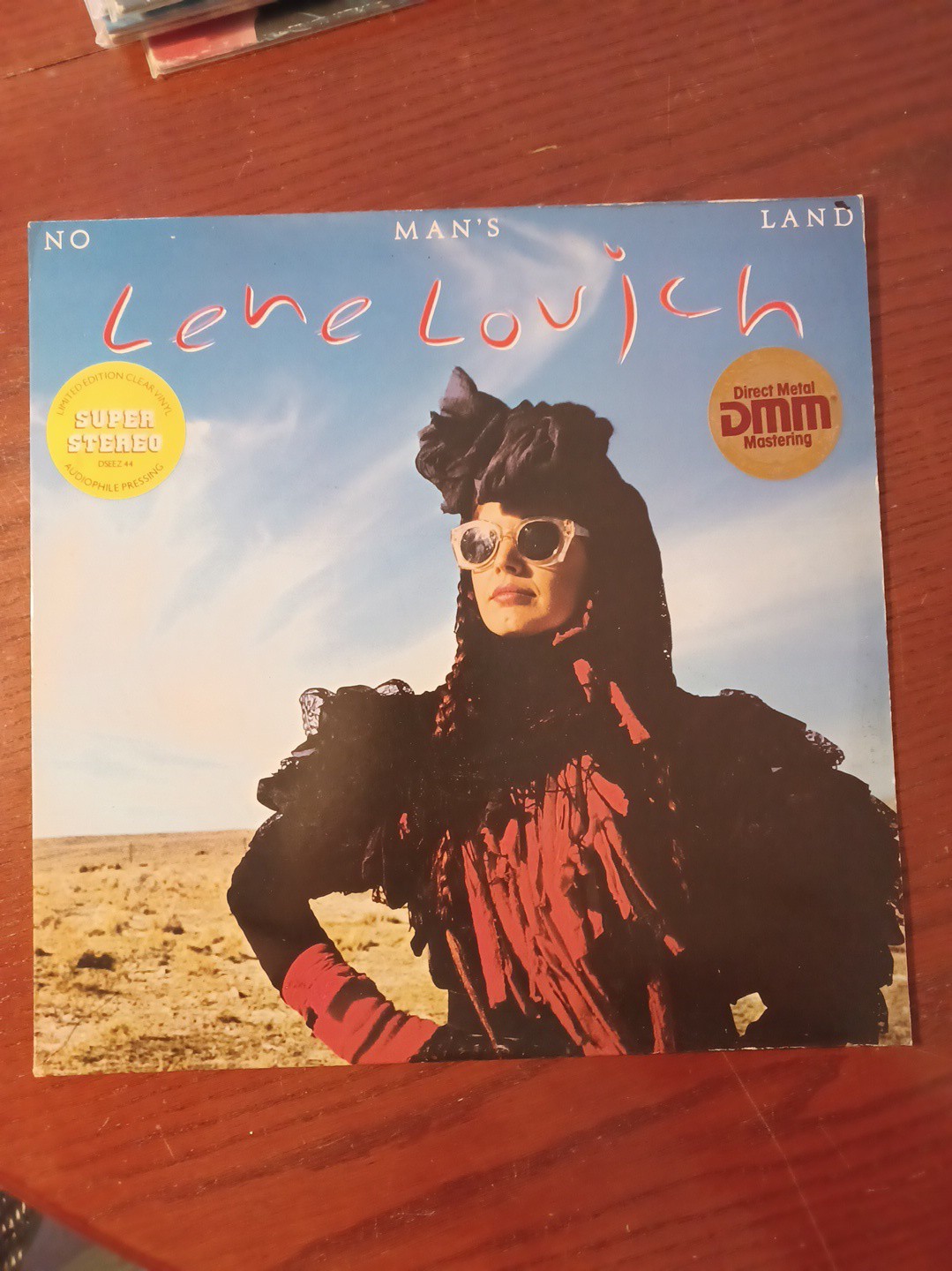 LENE LOVICH NO MANS LAND RARE AUDIOPHILE PRESSING IN CLEAR VINYL