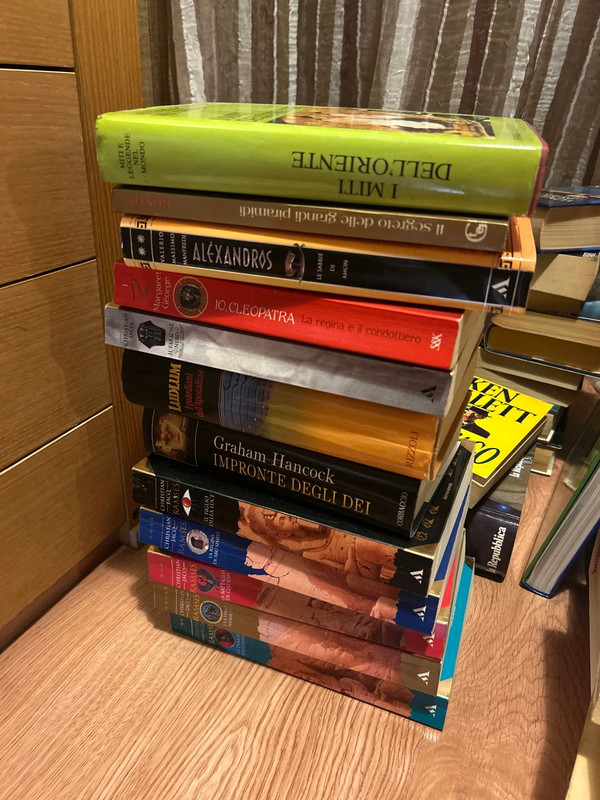 Set 12 libri Egitto = €30
