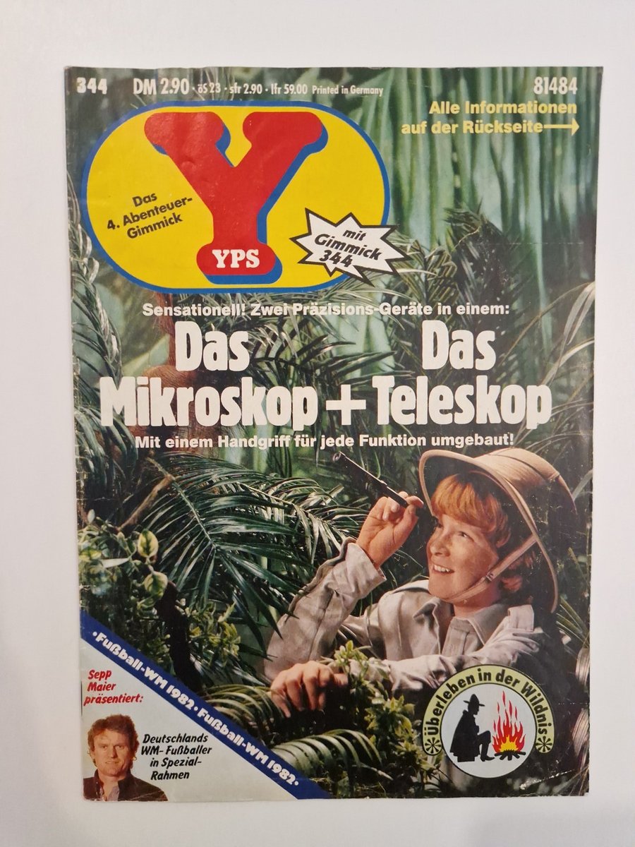 Quaderno YPS n.344 senza espediente, con Asterix, Robin Ausdewald, Pif ed Ercole