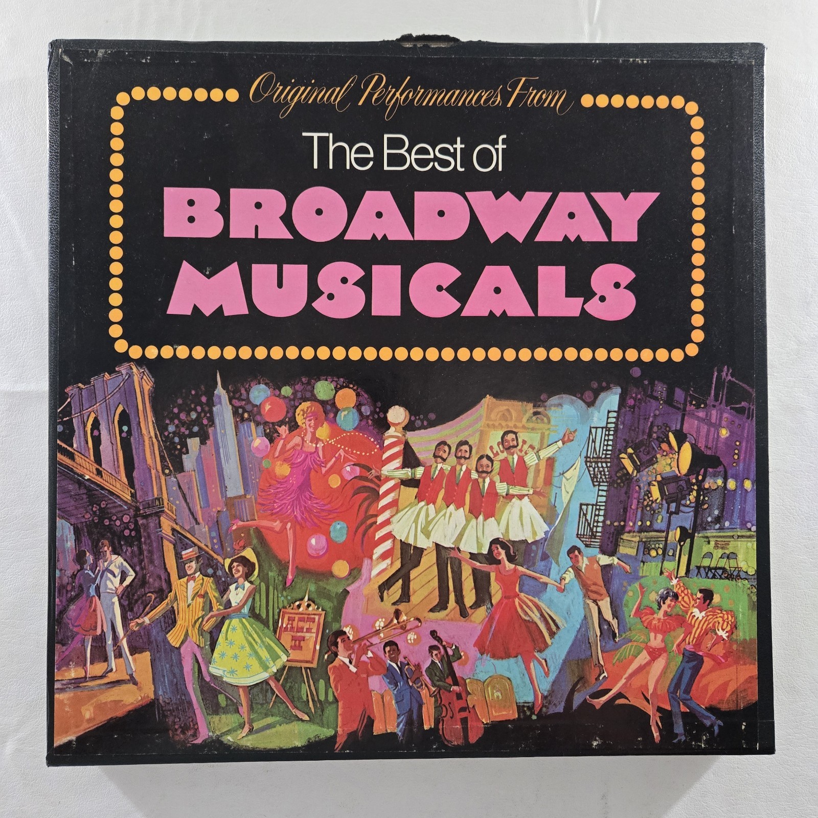 The Best Of Broadway Musicals Record 6LP Set Incomplete See Details VG+ Tested