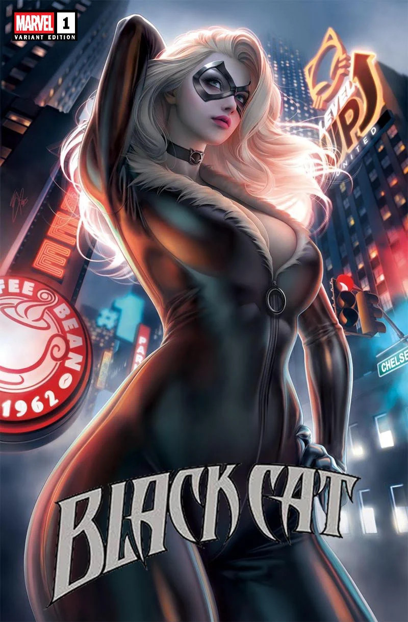 BLACK CAT #1 Warren Louw Variant Cover Limited To ONLY 1000