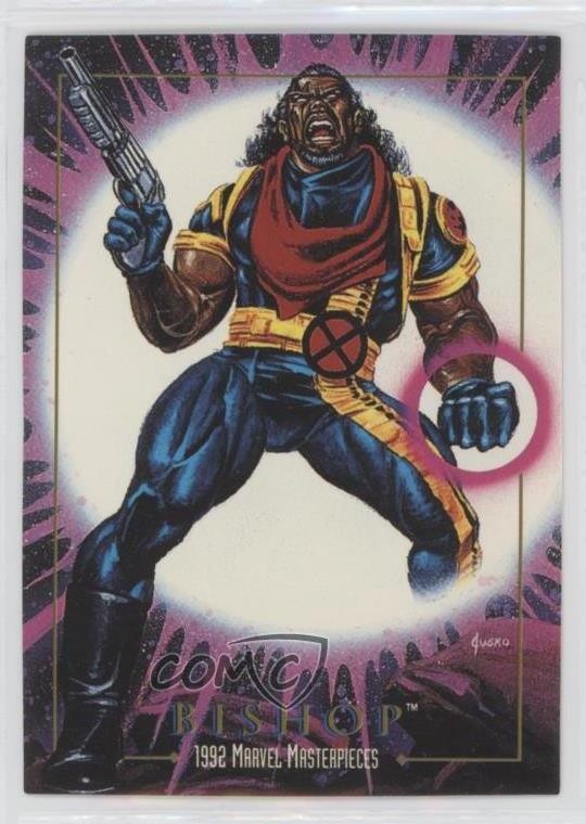 1992 SkyBox Marvel Masterpieces Bishop #6 0bn8