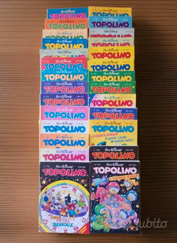 Topolino d'Epoca – Con Adesivi Ferrari- Topolino