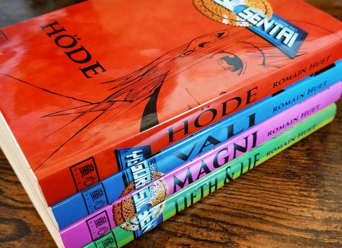 Yggdrasil Sentai - 4 Tomes Manga FR - Romain Huet