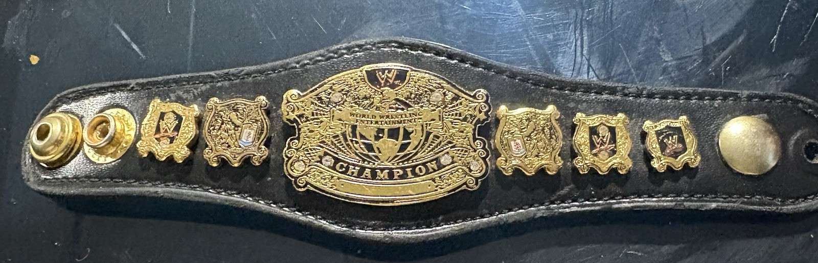WWE WWF indiscusso Heavyweight Championship Mini Replica Cintura Forse Figure Inc