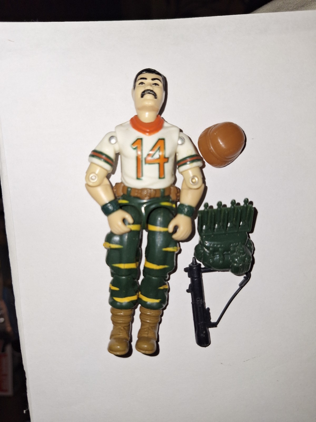 GI Joe 1988 Tiger Force Bazooka 100% Complete Vintage Hasbro Action Figure 